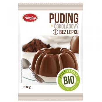 Bezlepkový čokoládový puding Amylon 40g