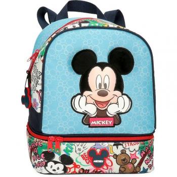 Be Cool Mickey Junior Backpack – 28 cm, Unisex, Blue