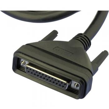 W+P Products D-SUB 15-polige Stiftleiste, Elektronikkabel, Schwarz