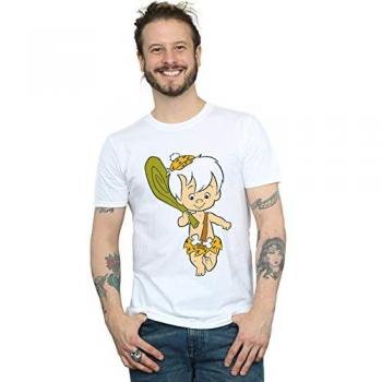 Flintstones Bamm Bamm Men's T-Shirt – Classic Pose, White