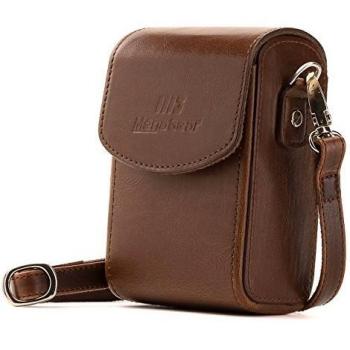 Canon SX740 & SX730 HS Deluxe Leather Case with Shoulder Strap – MG1505