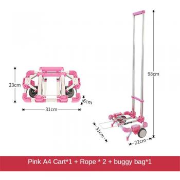 B-LIFE Lightweight Luggage Cart
