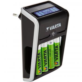 VARTA LCD Plug Ladegerät für AA/AAA/9V und USB-Geräte
