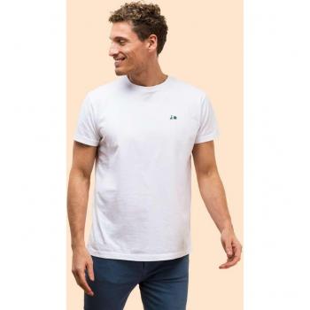 Camiseta blanca de manga corta para hombre Scott 1985