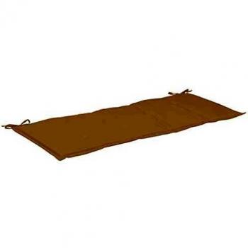 Cuscino Oxford per Panca da Giardino Beige 150x50x3 cm