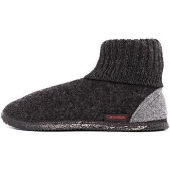 Pantoufles pour adultes Giesswein Kramsach Unisex, en gris clair, taille 41 EU