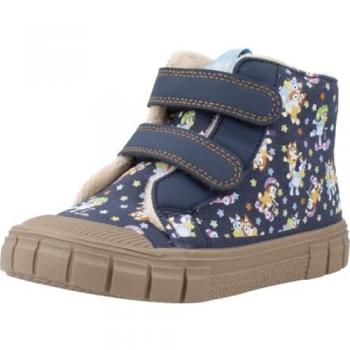 Sneakers enfant montants Garvalin Marine 251858‑A089