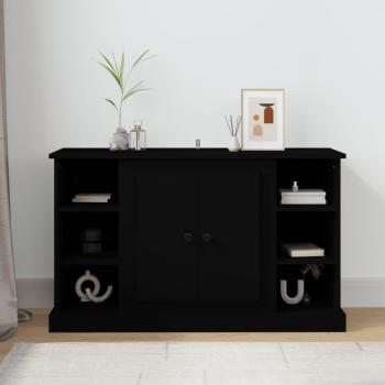 VidaXL Black Wooden Sideboard 100x35.5x60 cm
