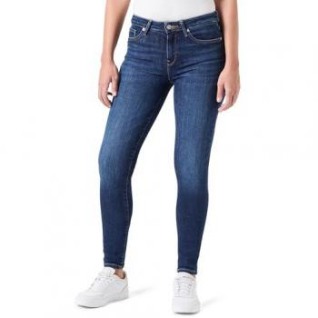 Tommy Hilfiger Jeans Como WW0WW42485 Dunkelblau Skinny Fit 26_32 Damen