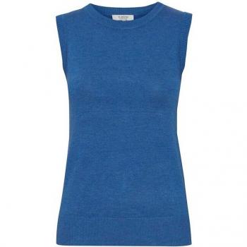 Damen Ärmelloser Pullover Rundhals b.young Pimba1