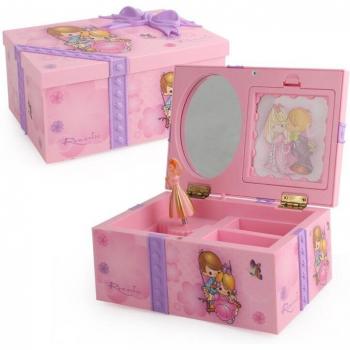 Caja de música con bailarina