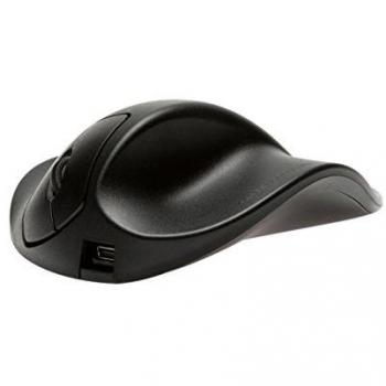 Bakker Ergonomische Handschuhmaus, kabellos, Schwarz