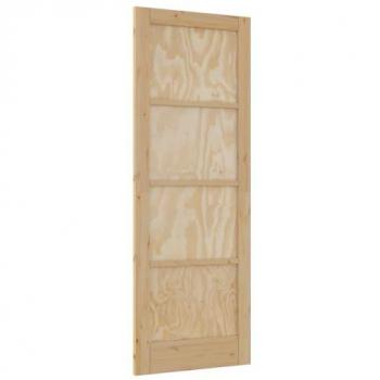 Orkdal 78x211cm Brown Interior Door – Plywood Finish