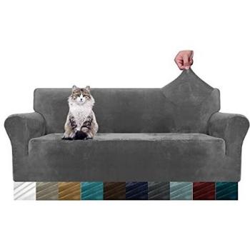 MAXIJIN Housse de canapé en Velours épais 3 Places