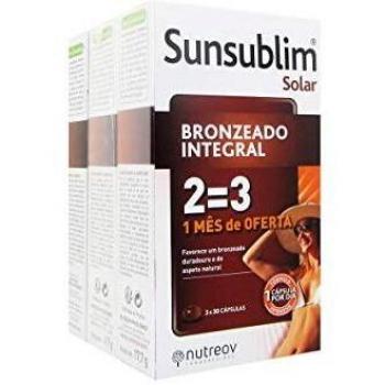 Nutreov Sunsublim Normal Skin Tanning Capsules 3 x 30