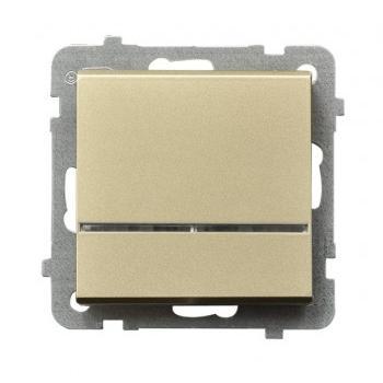 Ospel ŁP-1RS/m/39 Pulsante e Interruttore Oro