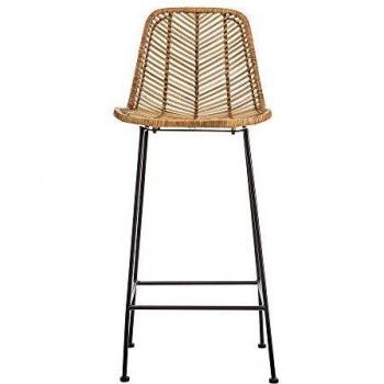 Bloomingville Nature Rattan Fay Kitchen Stool