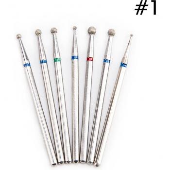 Pack de forets rotatifs pour soins des ongles