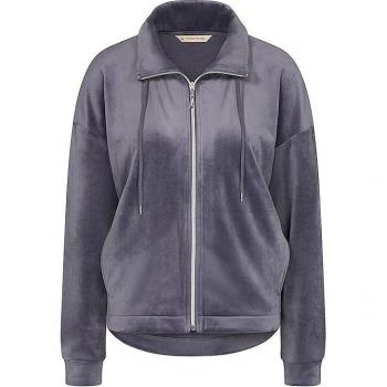 TRIUMPH Cozy Comfort Velour Loungewear Jacke lila 38