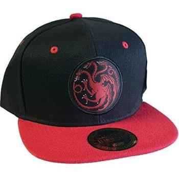 Cappellino Snapback Nero e Rosso