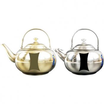 Baris Multi‑Size Stainless Steel Kettle and Drip Teapot (0.75–2L) with Strainer