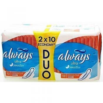 Always Ultra Sensitive Economy 10‑Pack (20)