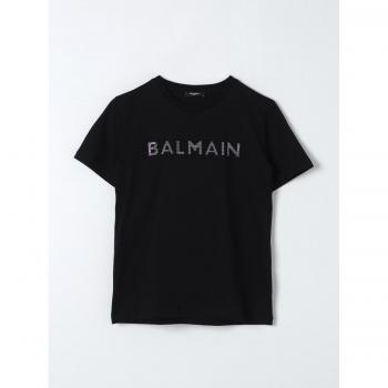 Balmain Junior Black T‑shirt, 12 years old