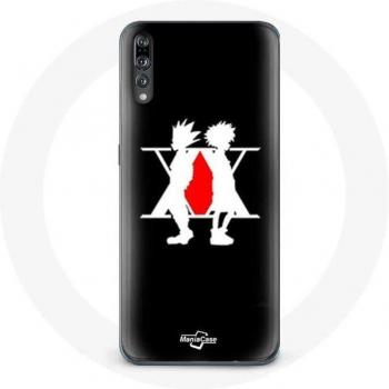 Black Flexible Case with Manga Logo for Huawei P20 (Hunter x Hunter)
