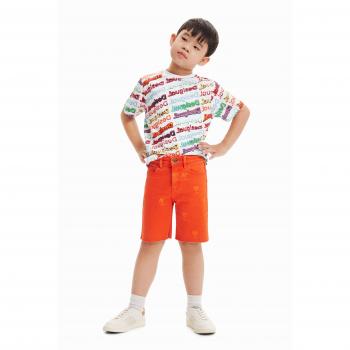Desigual Bermuda Cotton – Laranja – 13/14