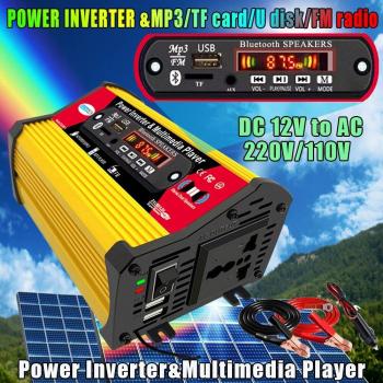 Inversor de Coche 300W con Salidas de CA y USB