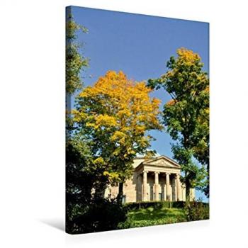 CALVENDO Leinwanddruck 50 x 75 cm Hoch-Format Stuttgart, Grabkapelle auf dem Württemberg