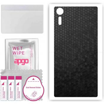 Foil Protecteur Apgo Xperia XZs Dentelle Noire