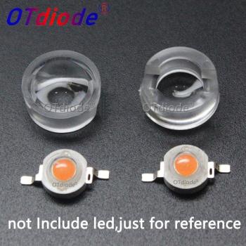 100PCS 13mm Mini LED Lens 60 Degree Angle for 1W 3W 5W LED Chips