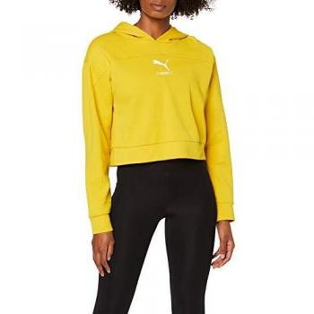 Puma Nu-Tility Sweat à Capuche Femme, Sulphur, Taille L
