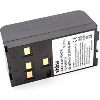 Batterie de remplacement 4200mAh 6V pour Leica DNA