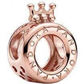 Charm Pandora Moments en Pandora Rosa Logo y Corona 789036C00