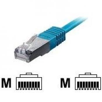Equip Patchkabel Platinum RJ45 S/FTP Cat6A (SSTP) PIMF HF Polybeutel, 1,00 m, blau