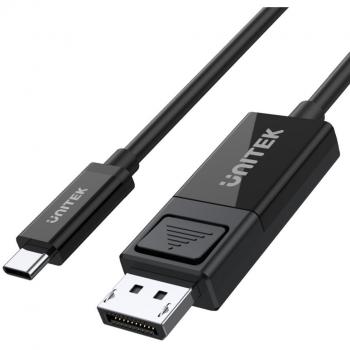 Adaptador Unitek V1146A USB-C a DisplayPort 1,8 m