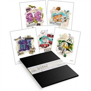 Harry Potter Premium Limited Edition Lithograph Set of 10 Art Prints (36 x 28 cm)