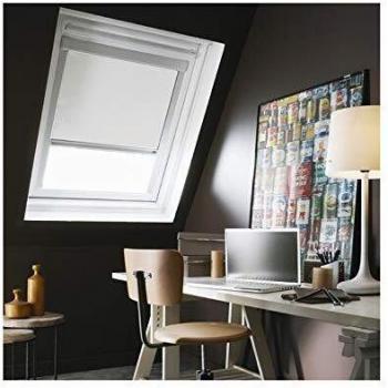 Store Occultant Cadre Blanc 61x116cm