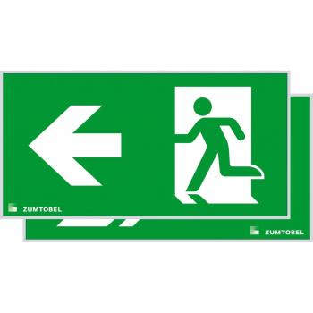 Rettungszeichen PURESIGN 150 von Zumtobel – ONLITE Modell