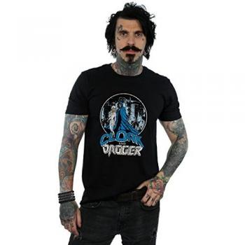 T-Shirt Retrô Homem Marvel Capa e Punhal
