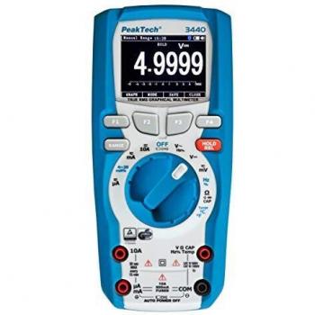 PeakTech GrafikMultimeter TRMS AC+DC 1000 VAC 1000 VDC 10 ADC