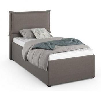 Maintal Polsterbett Lyara, elegantes Design in hellgrau