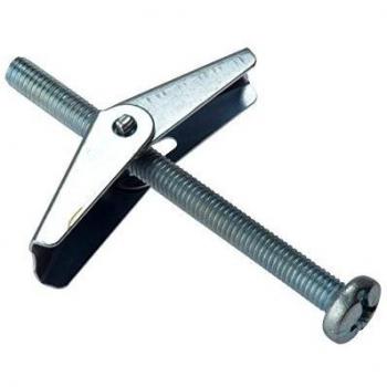Plasterboard Spring Toggle M5 x 50mm Bag 10