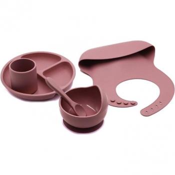 5pcs Baby Feeding Bowl and Spoon Set