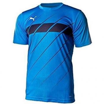 Puma Graphic Tee Junior XXL – Elektrisches Blau Limonade