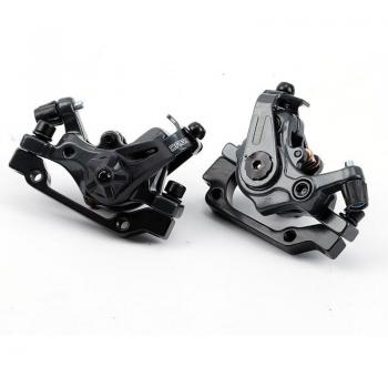 160mm Rotor Dual Piston Mechanical Disc Brake Set