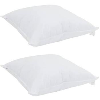 Duvet d'hiver avec oreiller 3 pièces VidaXL blanc 240 x 260 cm en microfibre