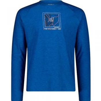 Men's Long Sleeve Zaffiro Tee, 33n2217, Size 54